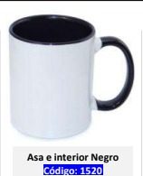 TAZA CERAMICA NEGRA 11 ONZ