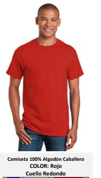 Camiseta XL Rojo unisex