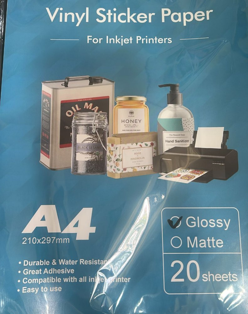 Vinil adhesivo A4 +CORTE