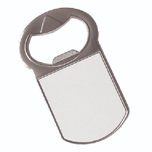 DESTAPADOR DE BOTELLAS SILVER CUADRADO MAGNETICO