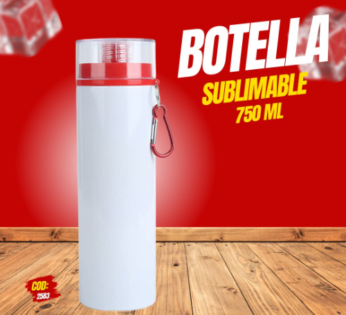 BOTELLA MOSQUETON ROJA