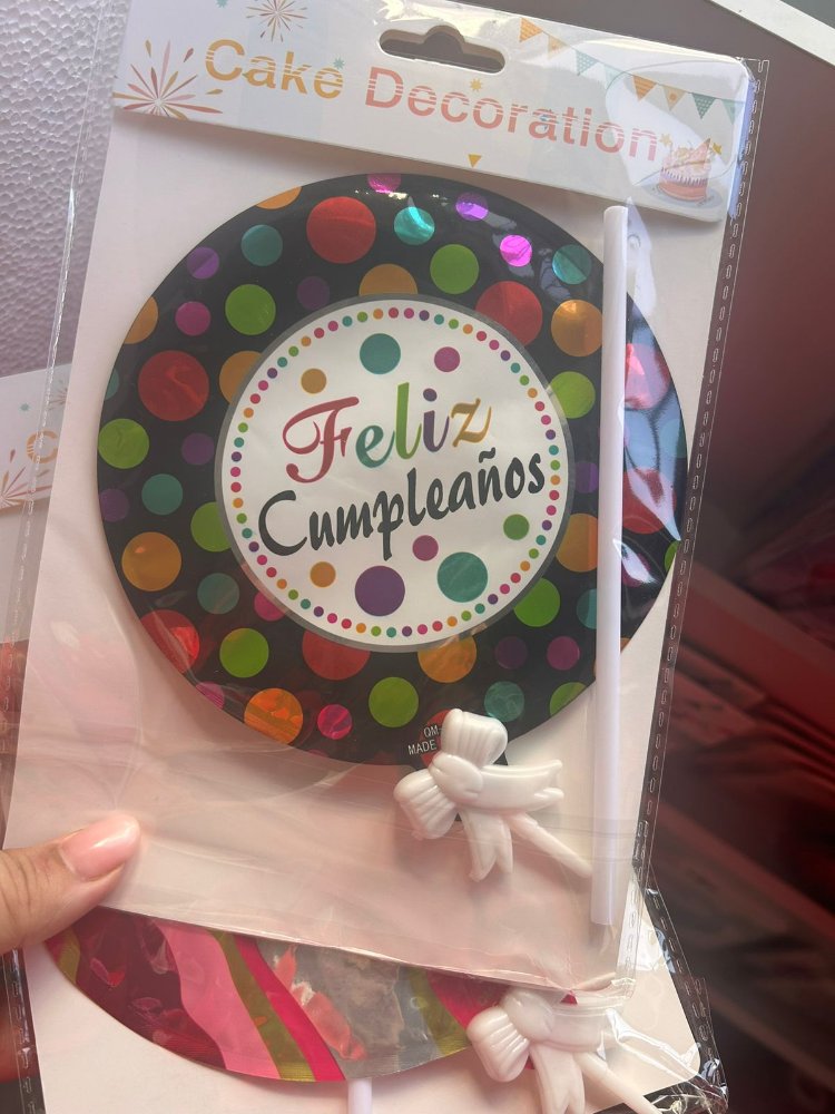 GLOBO PEQUEÑO FELIZ CUMPLEAÑOS