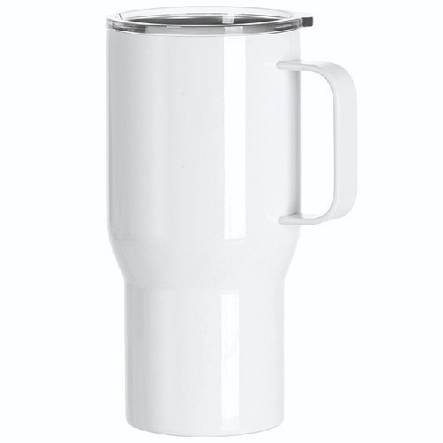 TUMBLER DE ACERO VIAJERO CON ASA 650ML