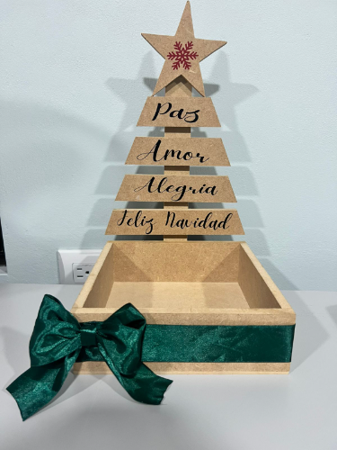 CAJA PINO MDF