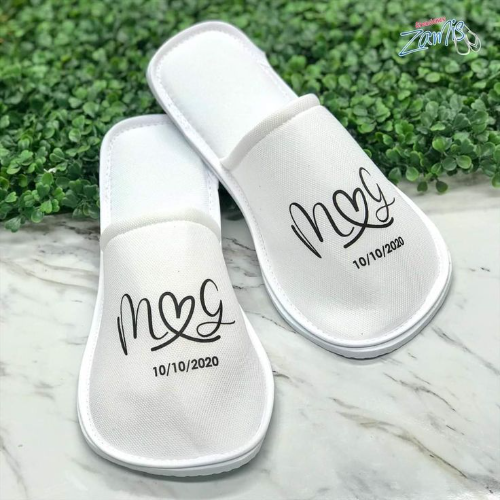 PANTUFLAS BLANCAS