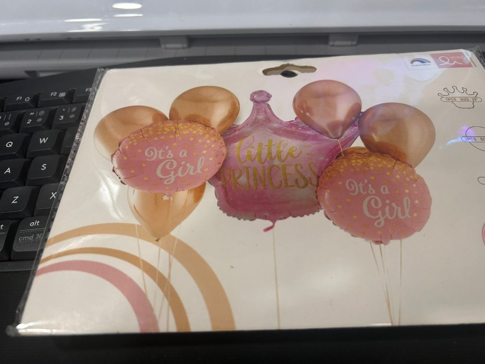 KIT GLOBO LITTLE PRINCESS