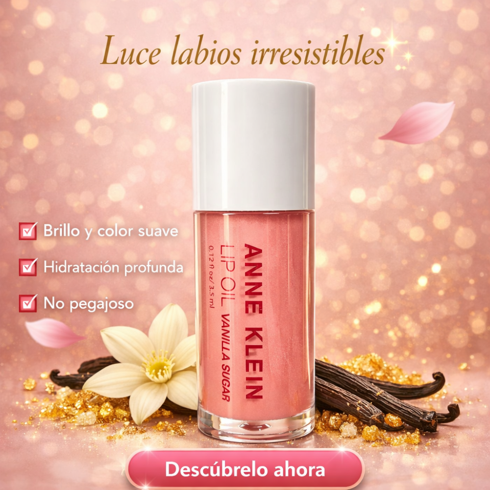 Anne Klein Lip Oil – Vanilla Sugar