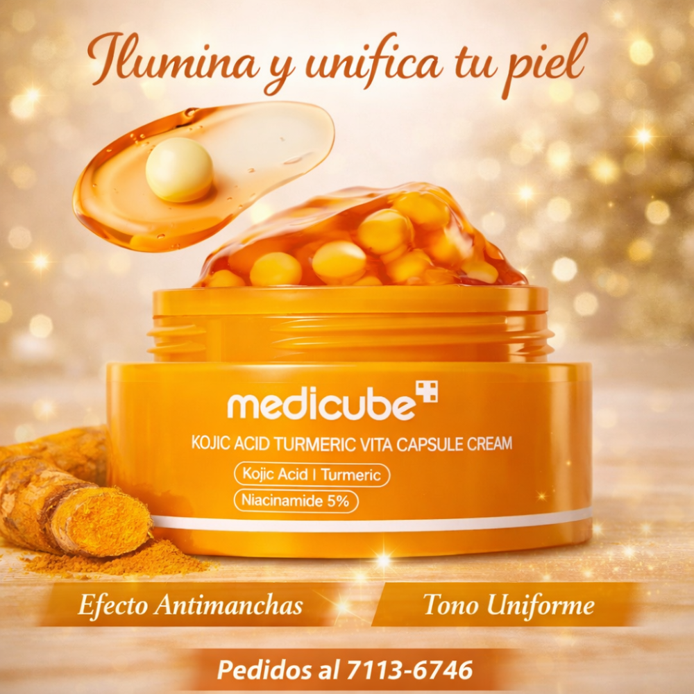 Medicube Kojic Acid Turmeric Vita Capsule Cream