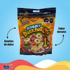 Gummy Aros Durazno 1 Kg