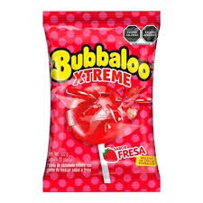 PALETA BUBBALOO 20 PZS Fresa
