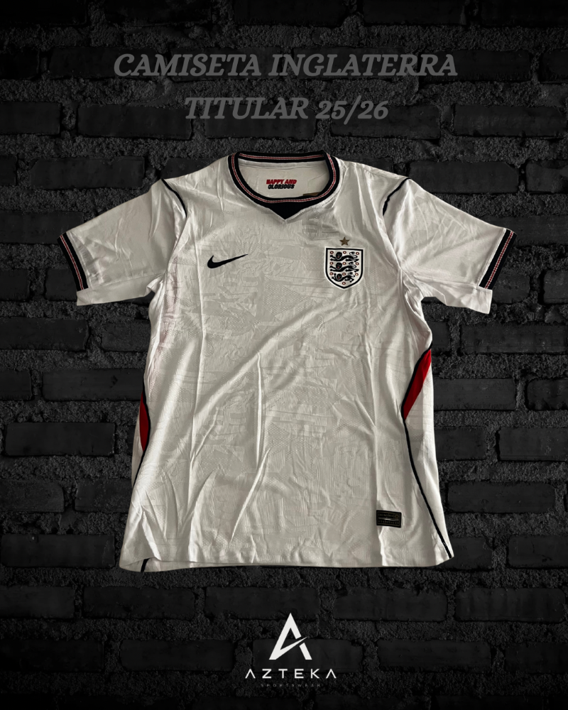 Camiseta Inglaterra Titular 25/26