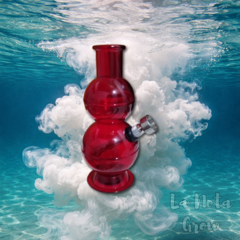 Bong Acrilico Rojo