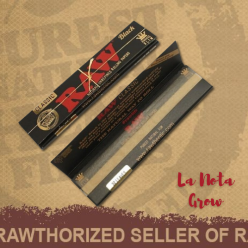Raw Hojillas Black 1.1/4