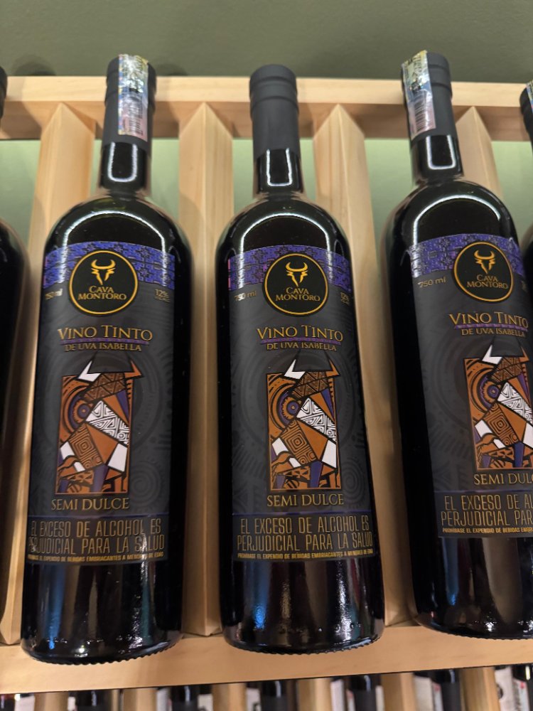 Vino tinto semidulce