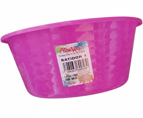 BATIDOR DE PLASTICO #1, MCA; PLASTIPOP