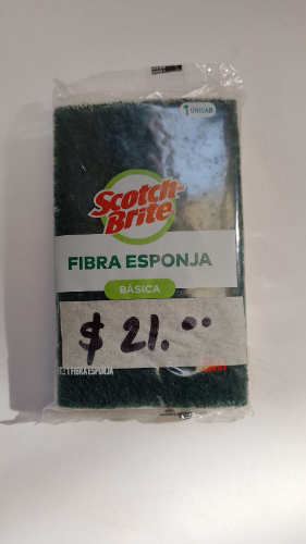 FIBRA ESPONJA BASICA, SCOTCH BRITE