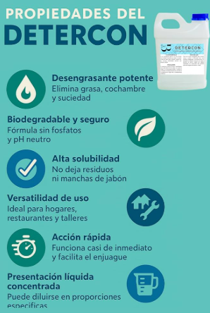 DESENGRASANTE MULTIUSOS (DETERCON)      500 ML