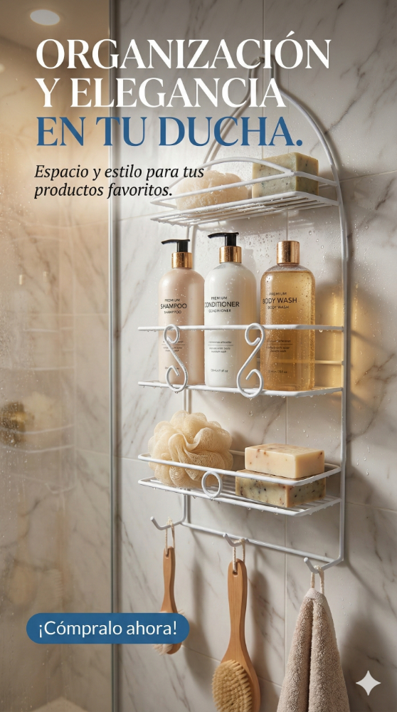 ORGANIZADOR DE BAÑO GRANDE