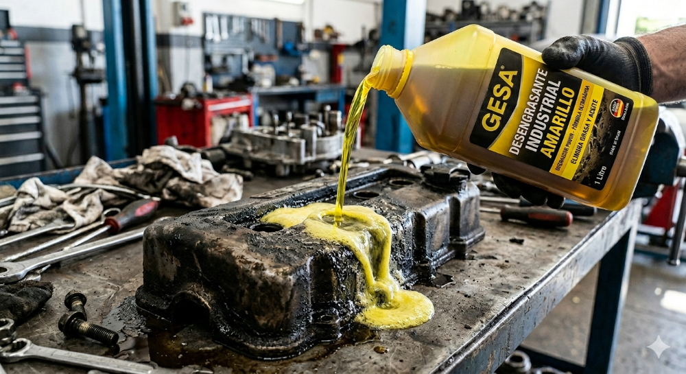 DESENGRASANTE PARA MOTOR 500 ML