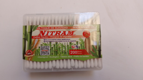 COTONETE NITRAM CAJITA 200 PZ