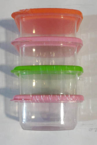 RECIPIENTE MINI TUPPER SET (4 PZ)