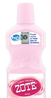 DETERGENTE ZOTE ROSA 500 ML