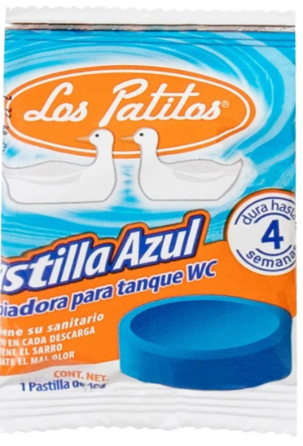 PASTILLA AZUL WC 40G, MCA: PATITOS