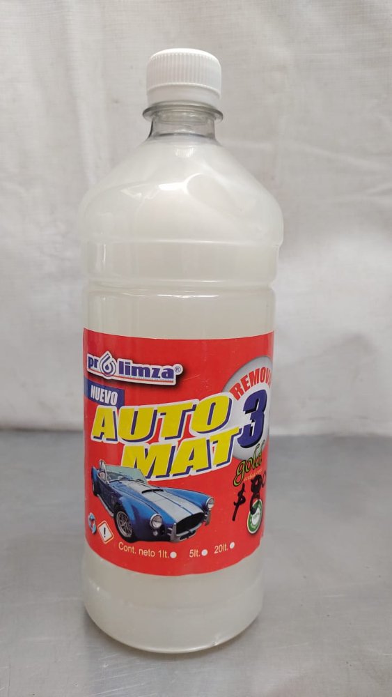 SHAMPOO PARA AUTO CON CERA 1 LITRO