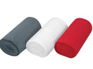 FRANELA BCA, GRIS Y ROJA 1M X 60CM