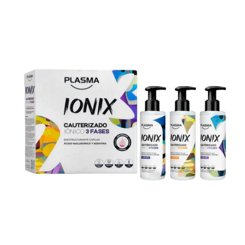 Cauterizador ionix 3 pasos 200ml c/u