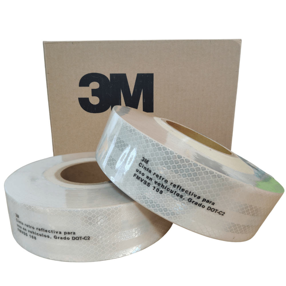 Cinta reflectiva blanca 3M