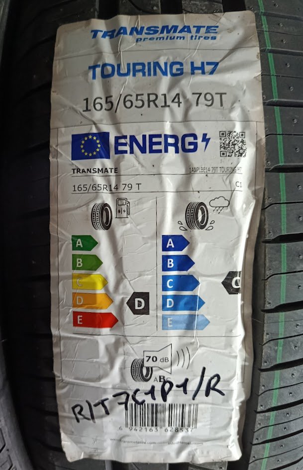 LLANTA 165/65/14 TOURING H7 TRANSMATE