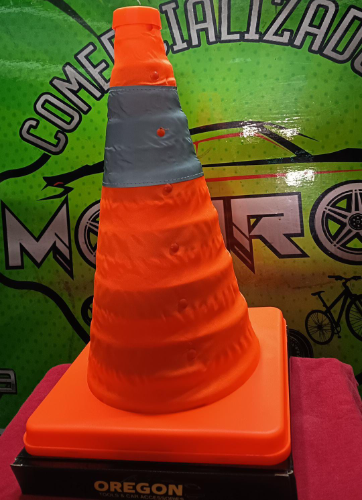 CONO DE TRAFICO PLEGABLE 40CM OREGON