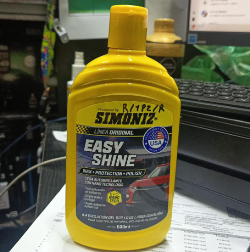 CERA AUTOBRILLANTE 500 ML EASY AHINE SIMONIZ LINEA ORIGINAL