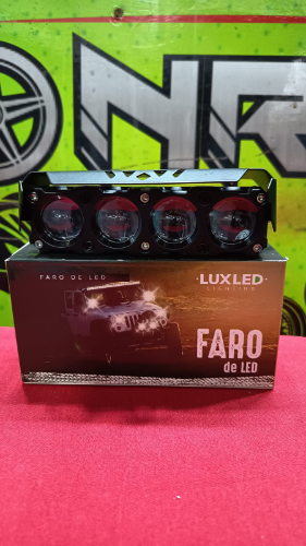 EXPLORADORA LINEAL 4 LUPAS DJU1210W LUXLED