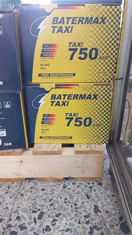 BATERIA BATERMAX TAXI 42D-750