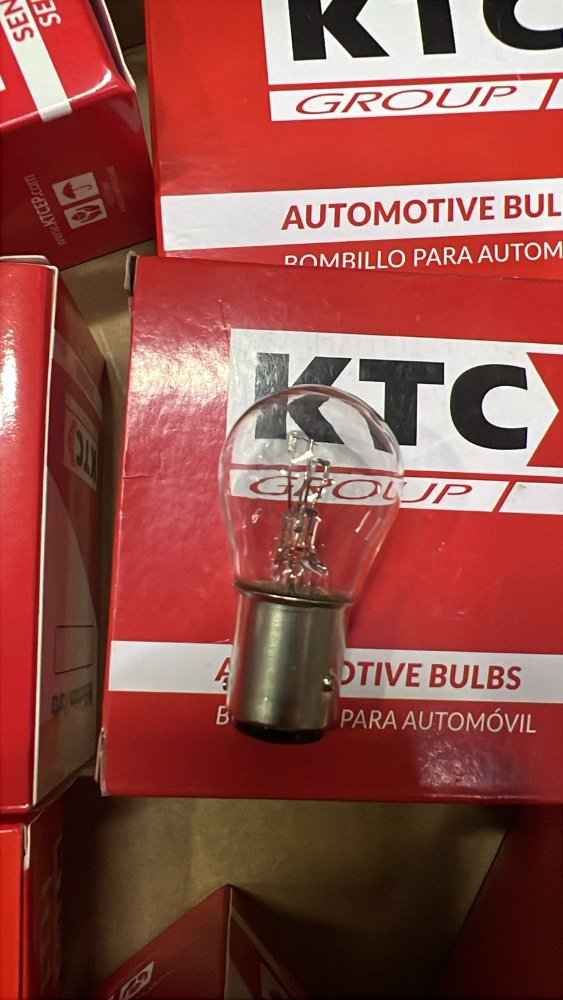 BOMBILLO KTC S25 12V 21/5W BAZ15D STOP ATOS VERNA 204-139