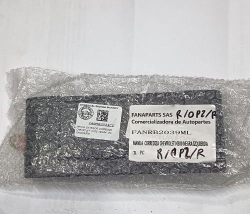MANIJA EXTERIOR CORREDIZA CHEVROLET N300 NEGRA IZQ FANAPARTS