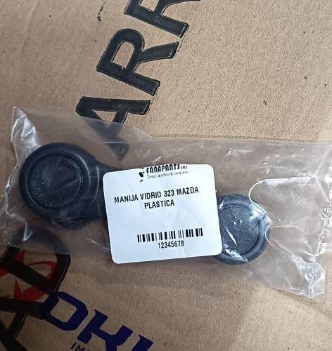MANIJA DE ELEVAVIDRIOS MAZDA 323 PLASTICA FANAPARTS