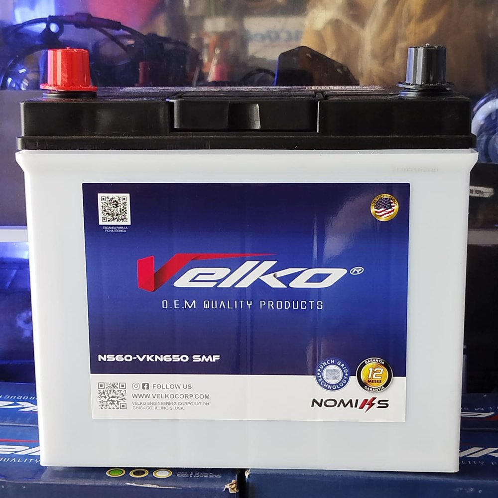 BATERIA VELKO NS60-VKN650 NOMIKS VKB542002