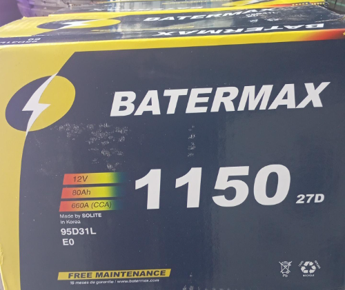 BATERIA BATERMAX 27D 1150