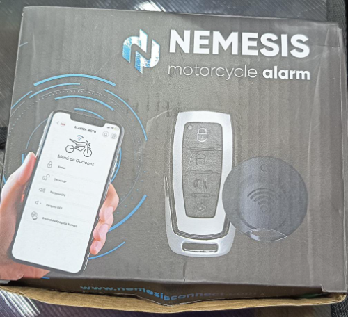 ALARMA MOTO NEMESIS M70 12V PROXIMIDAD