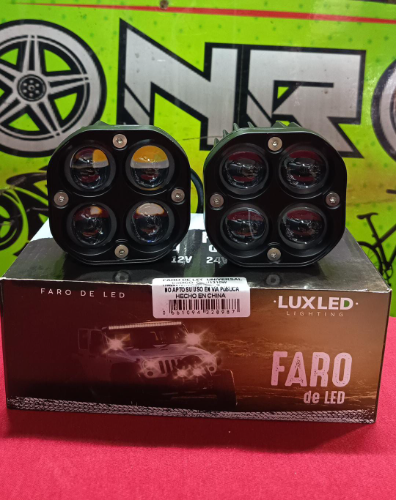 EXPLORADORA LED 4 LUPAS X2 LUX LED
