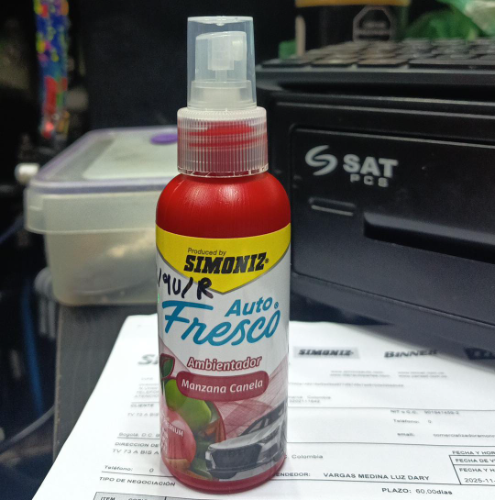 AUTO FRESCO MANZANA CANELA SIMONIZ 100ML
