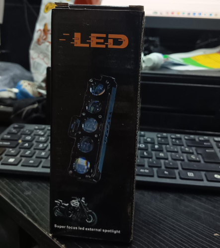 EZPLORADORA RECTANGULO 10 LED LUPA BLANCO AMARILLO JDL-1