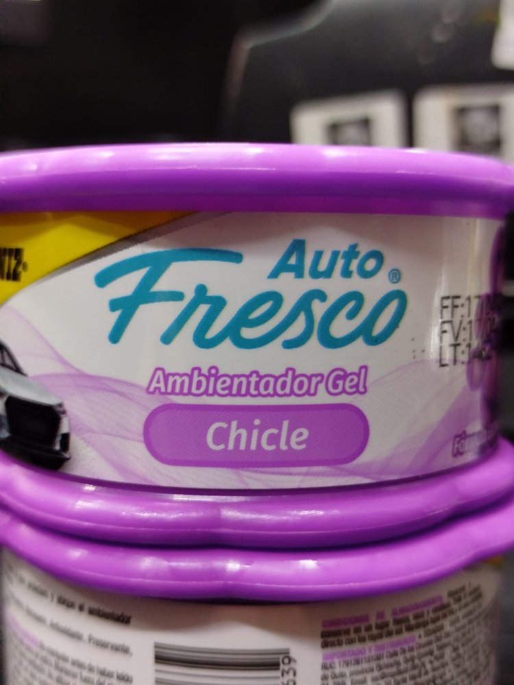 AUTO FRESCO CHICLE 80G