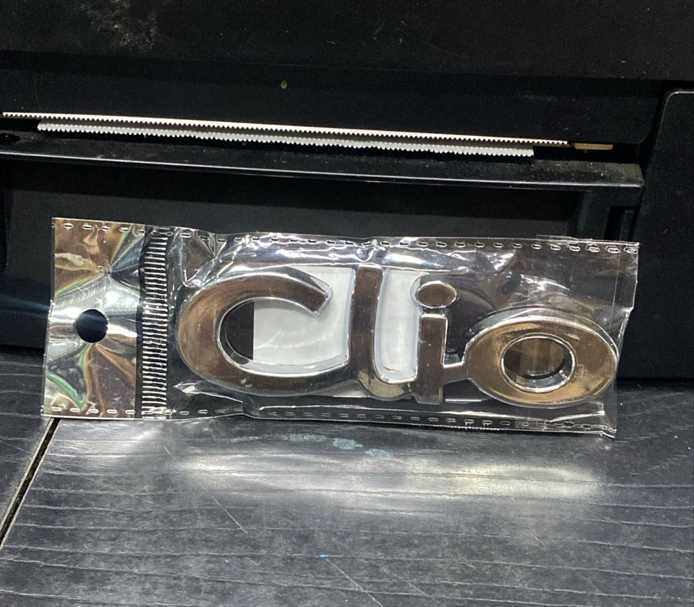 PALABRA CLIO CROMADO MODELO VIEJO