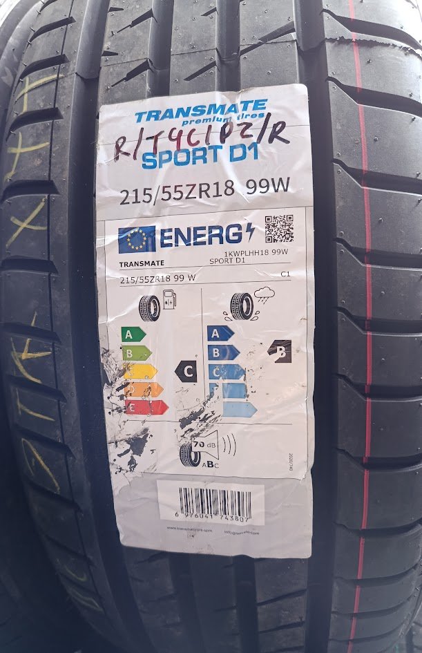 LLANTA 215/55/18 SPORT D1 TRANSMATE