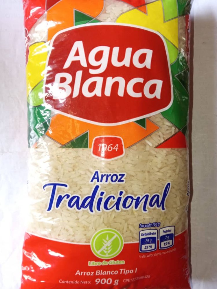 ARROZ AGUA BLANCA 1K POR UNIDAD