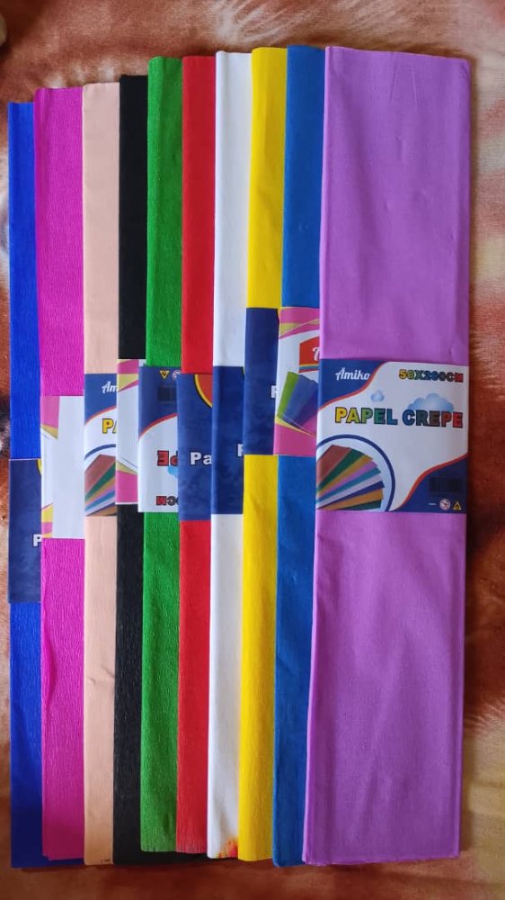 PAPEL CREPE 2M POR UNIDAD